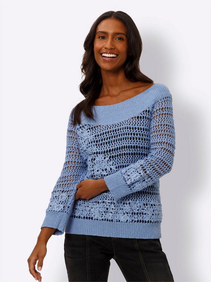 heine Strickpullover Ajourpullover von heine