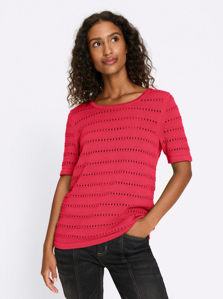 heine Strickpullover Ajourpullover von heine