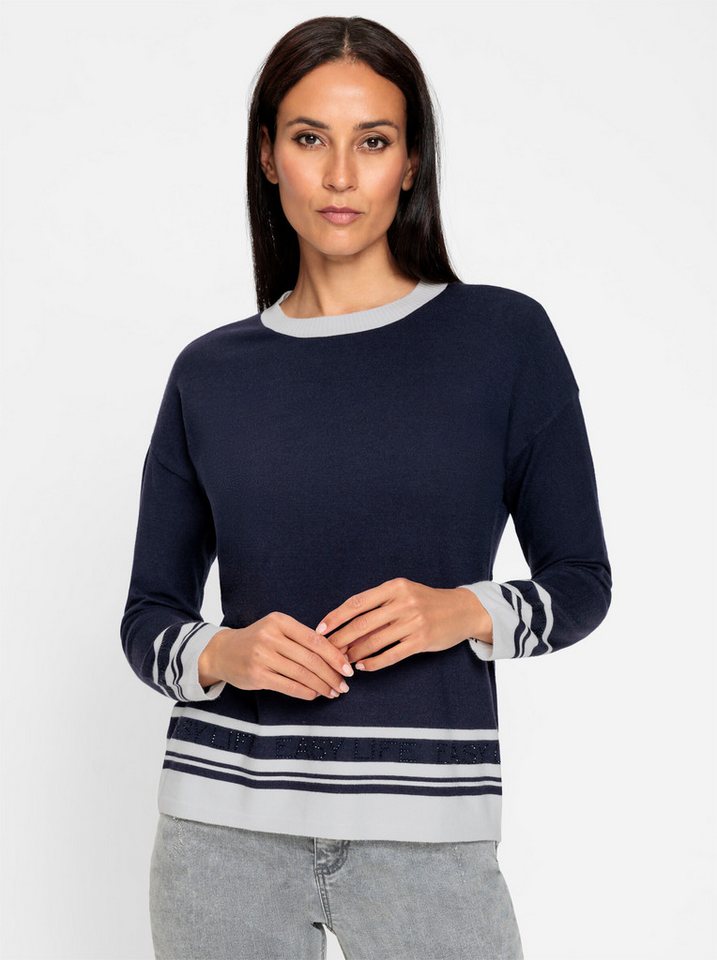 heine Strickpullover Langarm-Pullover . von heine