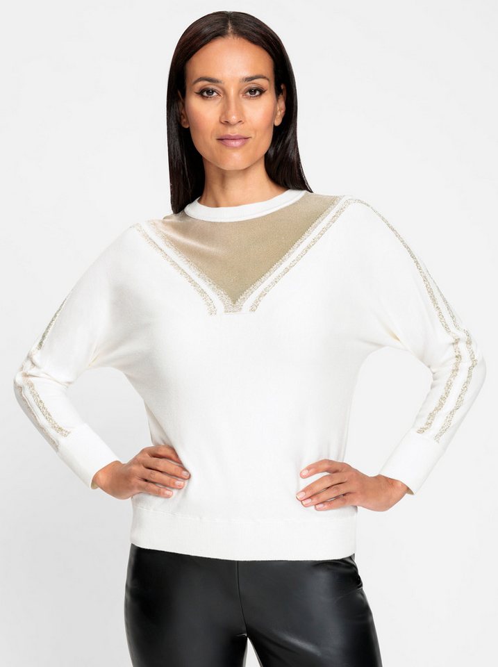 heine Strickpullover Langarm-Pullover . von heine