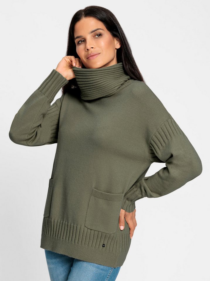 heine Strickpullover Rollkragenpullover . von heine