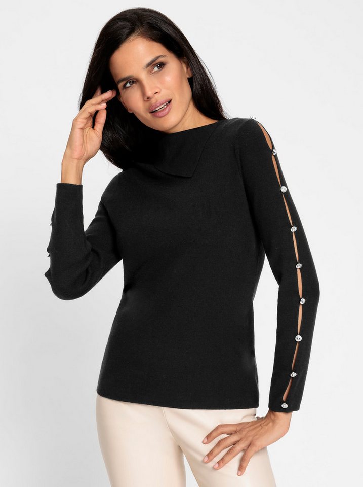 heine Strickpullover Rollkragenpullover . von heine