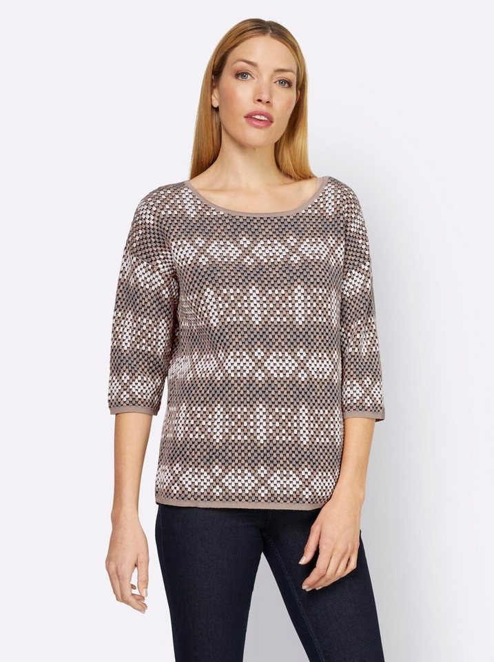 heine Strickpullover Rundhalspullover von heine