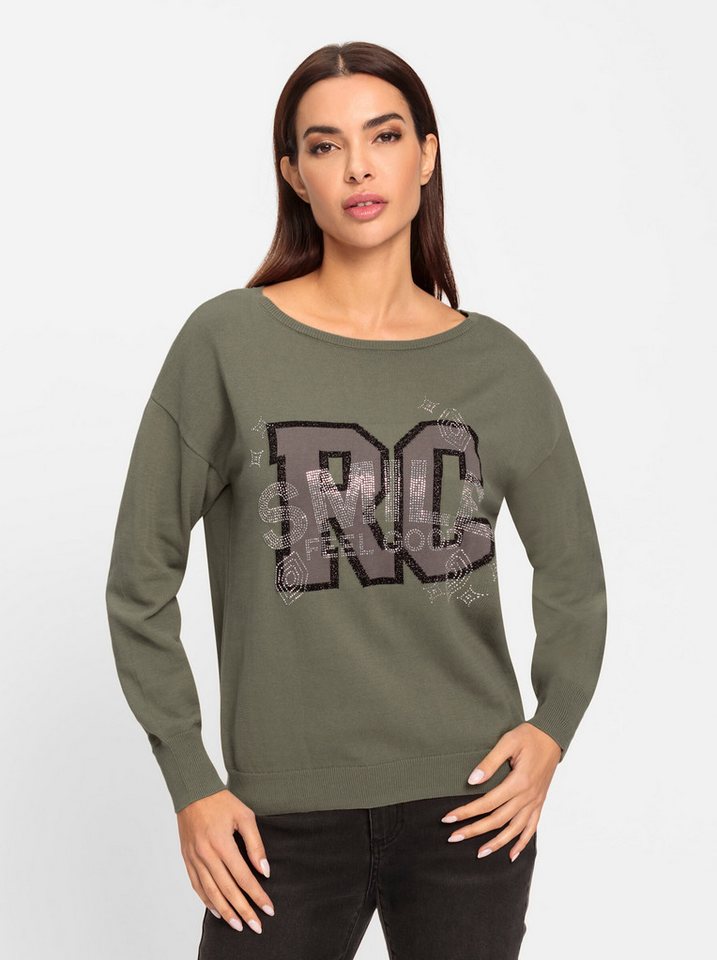 heine Strickpullover Rundhalspullover . von heine