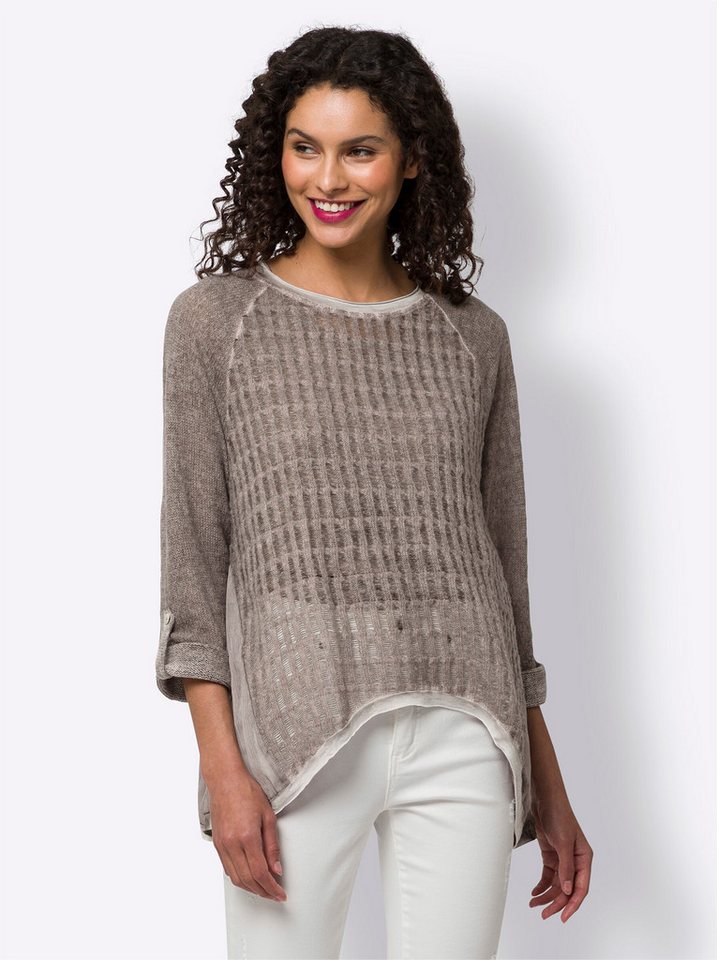 heine T-Shirt 3/4-Arm-Shirt . von heine