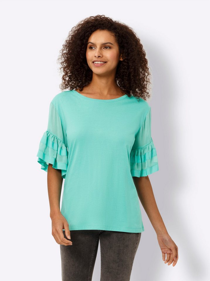 heine T-Shirt Rundhalsshirt heine T-Shirt Rundhalsshirt von heine