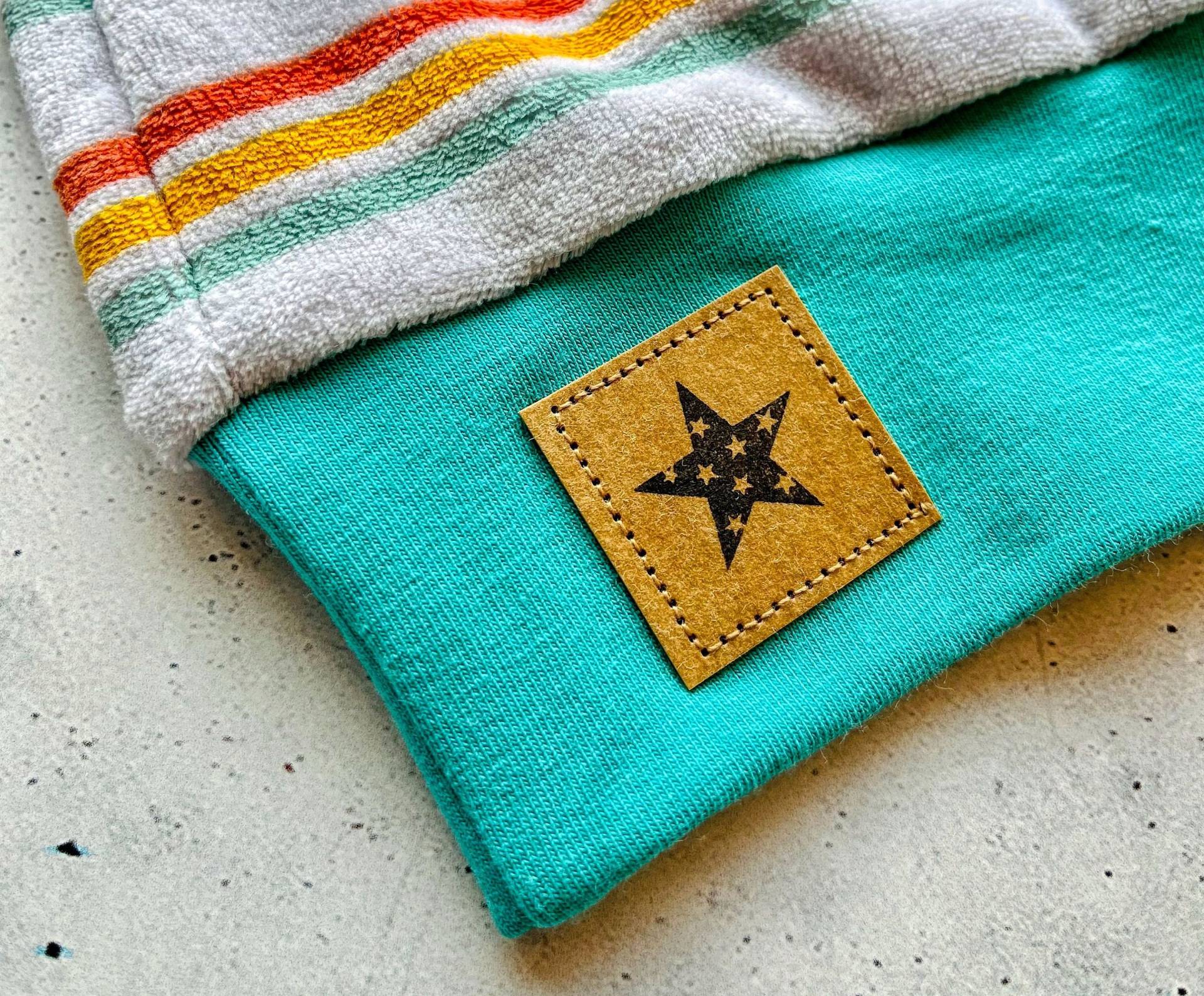 Labels Stern Aus Snappap Zum Aufnähen Labels Stern Aus Snappap Zum Aufnähen von heiterbiswolkigLabel