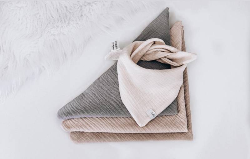 Dreieckstuch Musselin | Halstuch Schal Baby Kids von hejLittle