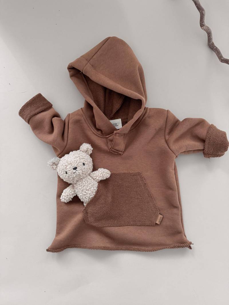 Hoodie Caramel | Baby & Kid Sweatshirt Pullover Kapuzenpulli von hejLittle