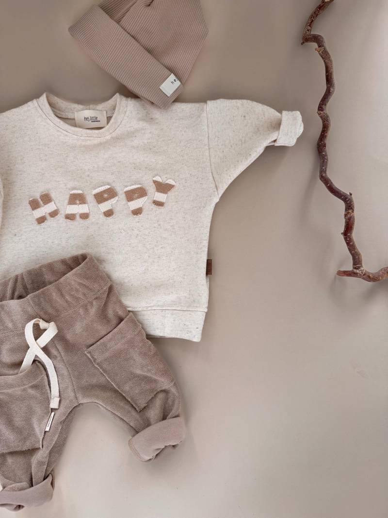 Sweater Happy | Baby & Kid Sweatshirt Pullover von hejLittle