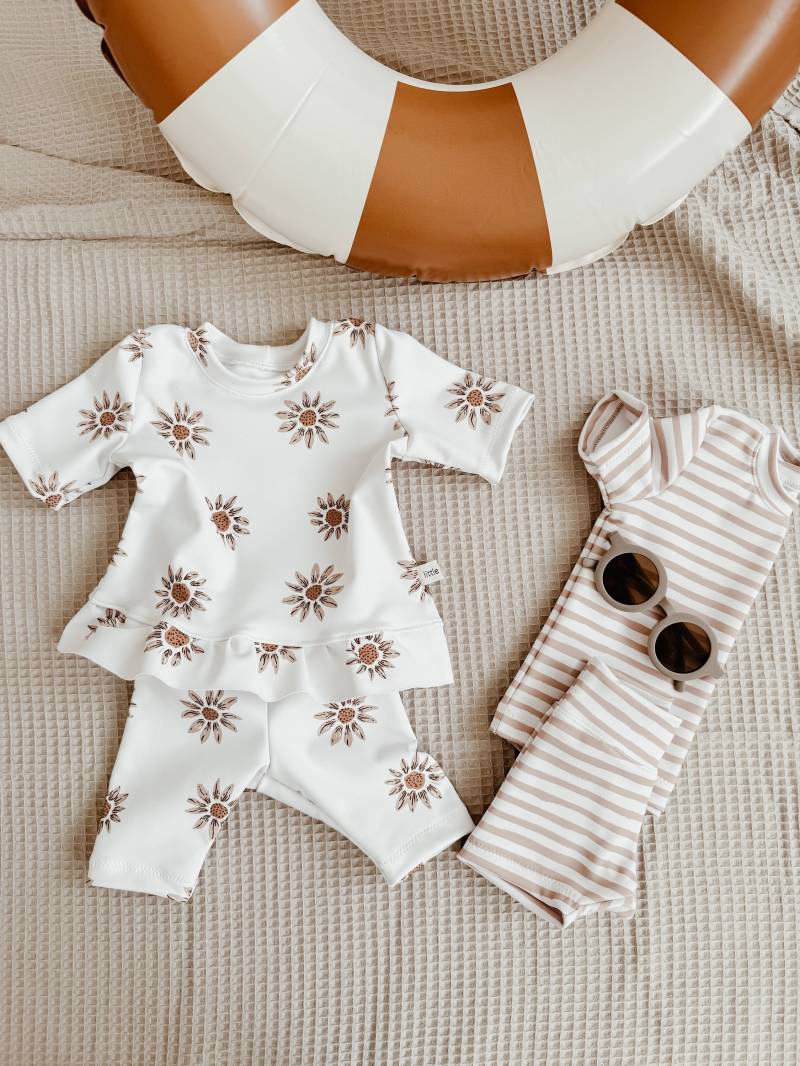 Uv-Kleidung Mix&match Mit Rüsche in Vielen Designs Upf50+ | Schutzkleidung Badekleidung Badeanzug Schwimmanzug Baby Kids von hejLittle