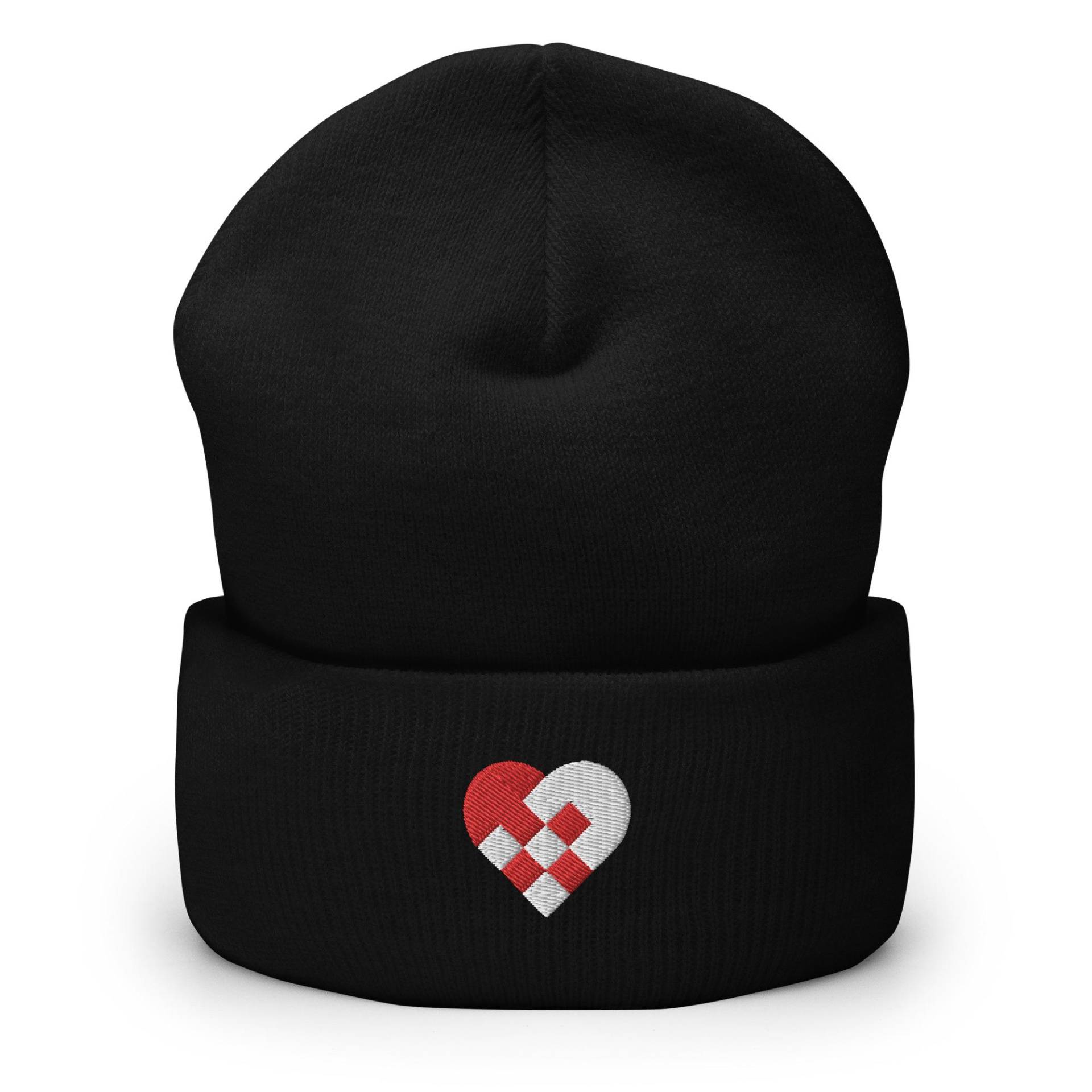 Beanie Mit Julehjerte, Julhjärta, Dänemark Schweden Mütze Im Hygge-stil, Geschenkidee Für Skandinavien-Fans Beanie Mit Julehjerte, Julhjärta, Dänemark Schweden Mütze Im Hygge-stil, Geschenkidee Für Skandinavien-Fans von hejOle