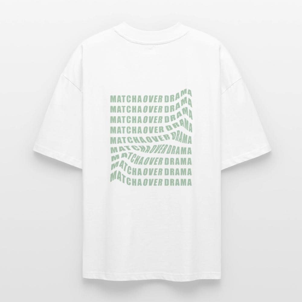 Matcha Over Drama T-Shirt Oversized Mit Aufdruck in Hellgrün, Verschiedene Farben, Matchalover Matcha Over Drama T-Shirt Oversized Mit Aufdruck in Hellgrün, Verschiedene Farben, Matchalover von hejcarodesign