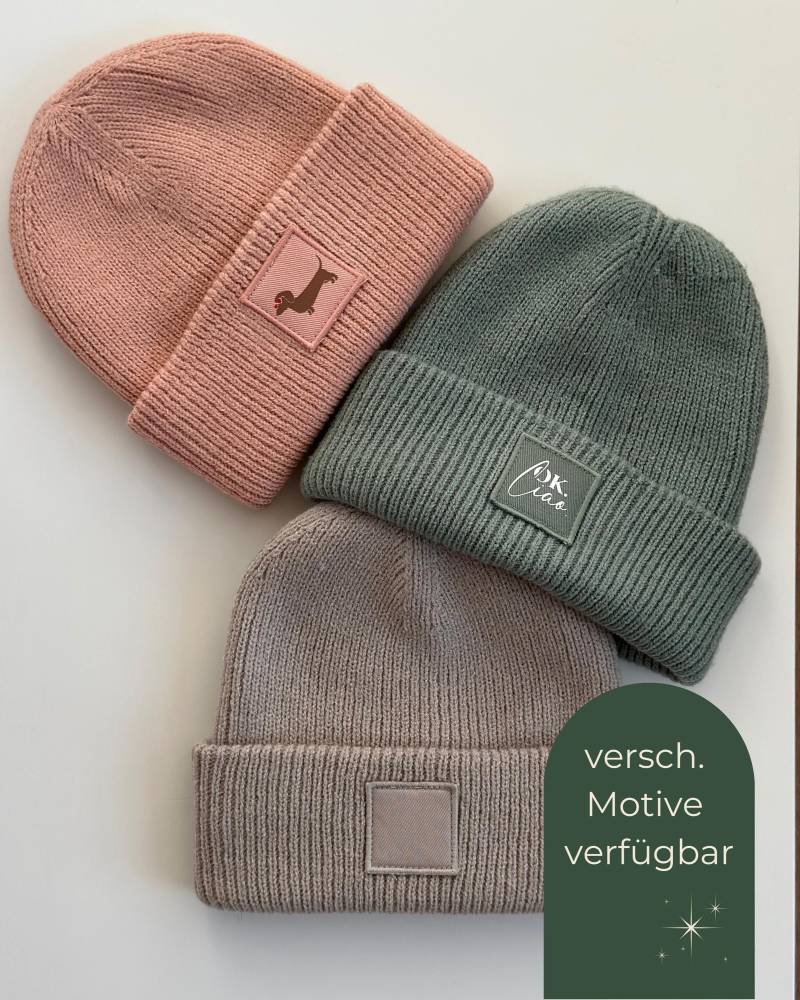 Personalisierte Winter Strickmütze Für Kinder Personalisierte Winter Strickmütze Für Kinder von hejlittlefam
