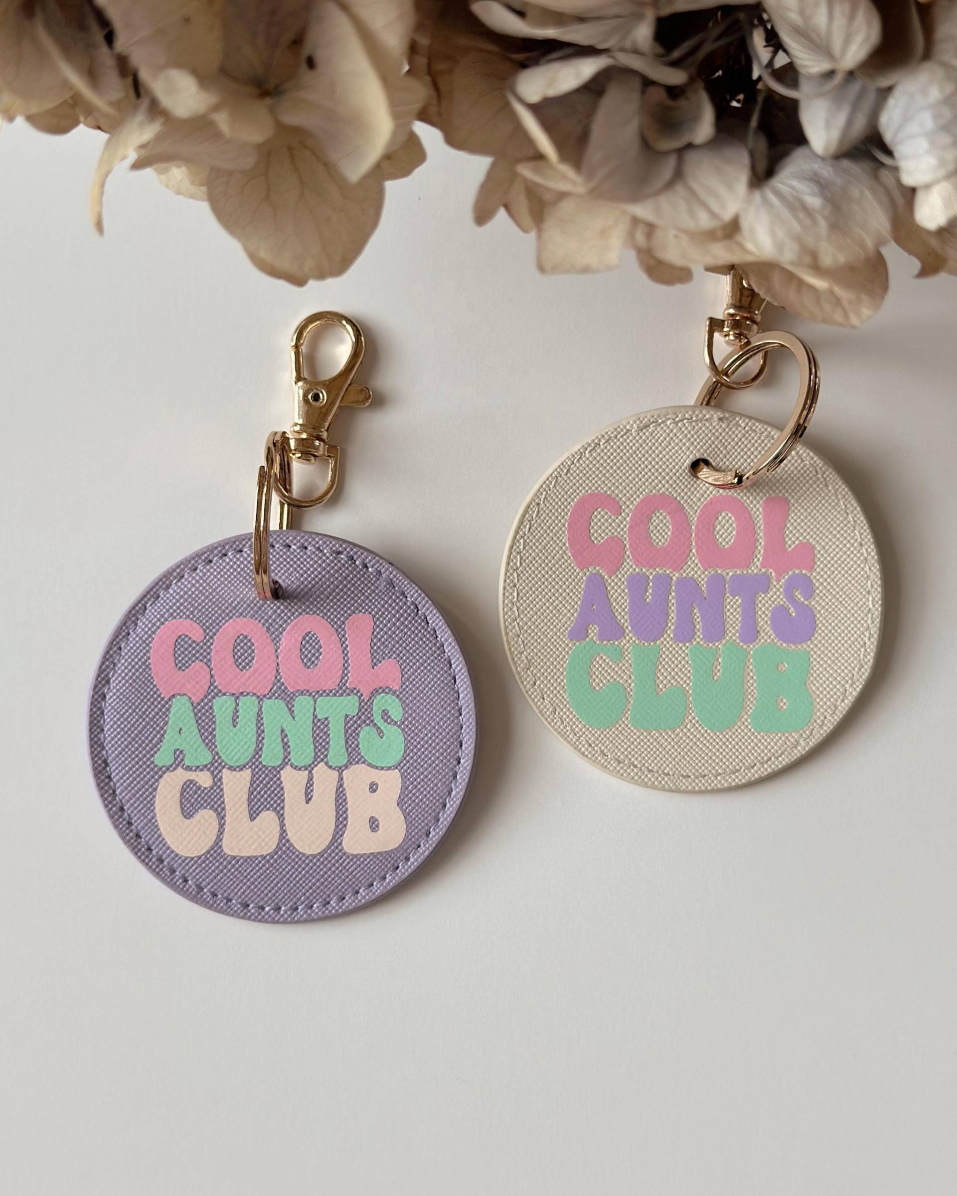Schlüsselanhänger Cool Aunts Club | Geschenk Zum Geburtstag Für Freundin Oder Tante Patentante Schlüsselanhänger Cool Aunts Club | Geschenk Zum Geburtstag Für Freundin Oder Tante Patentante von hejlittlefam