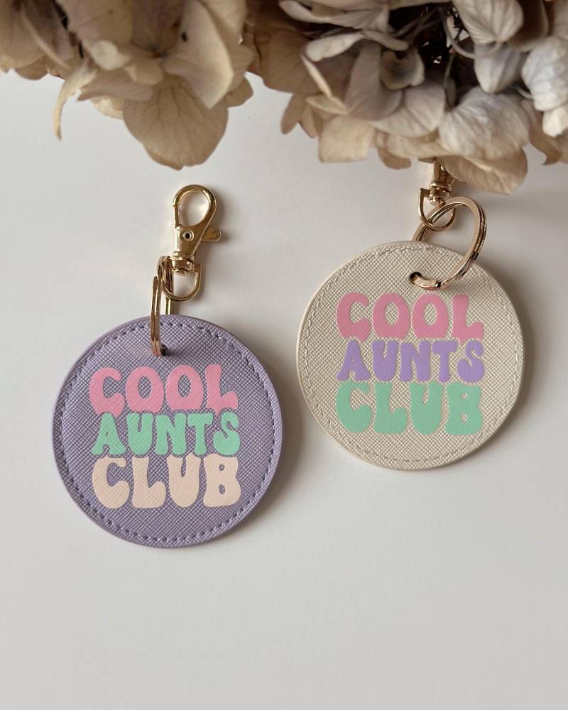 Schlüsselanhänger Cool Aunts Club | Geschenk Zum Geburtstag Für Freundin Oder Tante Patentante Schlüsselanhänger Cool Aunts Club | Geschenk Zum Geburtstag Für Freundin Oder Tante Patentante von hejlittlefam
