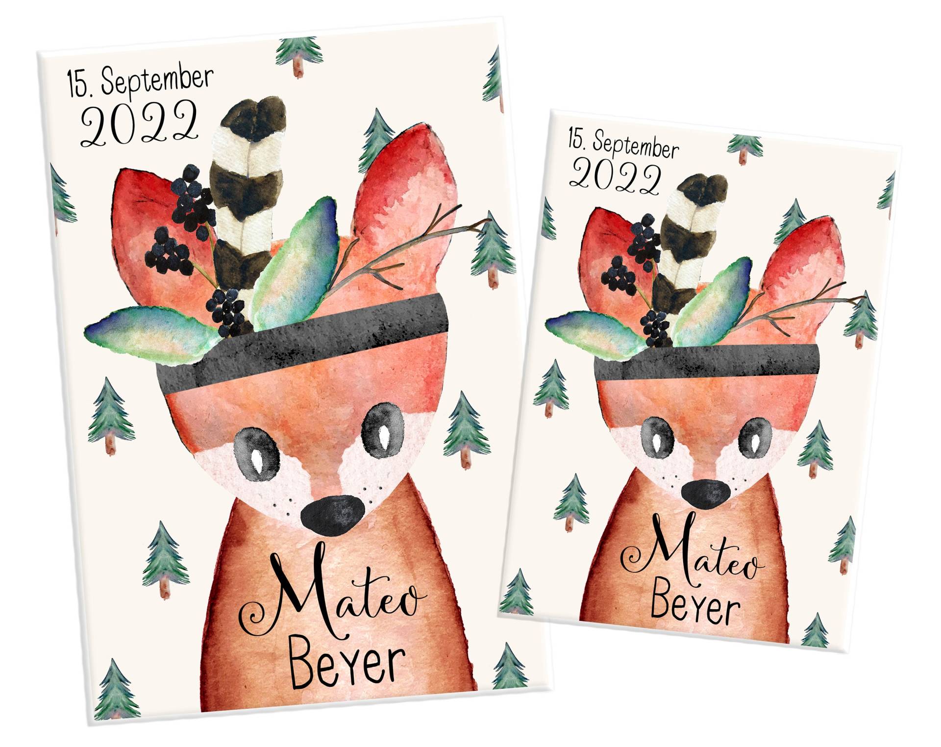 U Heft Hülle Impfpasshülle Fuchs, Uheft & Impfpass Junge von hejsue