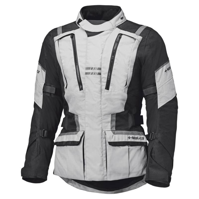 Held Held Hakuna Matata 3 Damen Adventurejacke grau/schwarz XXL Damengrau/schwarzXXL - Motorradbekleidung - Motorradjacken von held