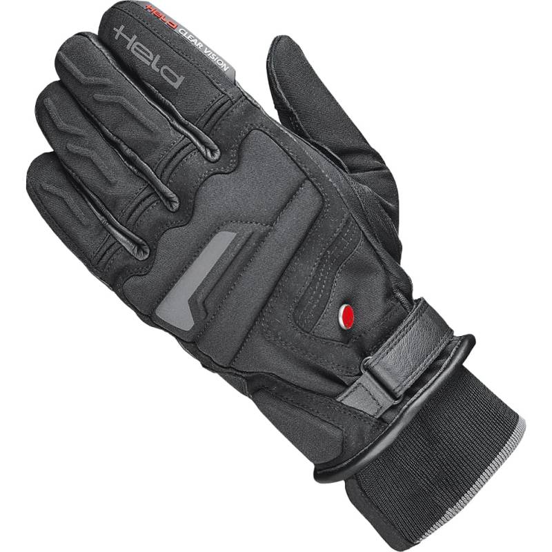 Held Satu KTC Damen Leder-/Textilhandschuh kurz schwarz 5 Damen von held