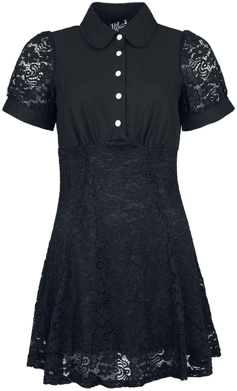 Hell Bunny Dominica Dress Mittellanges Kleid schwarz in S Hell Bunny Dominica Dress Mittellanges Kleid schwarz in S von hell bunny