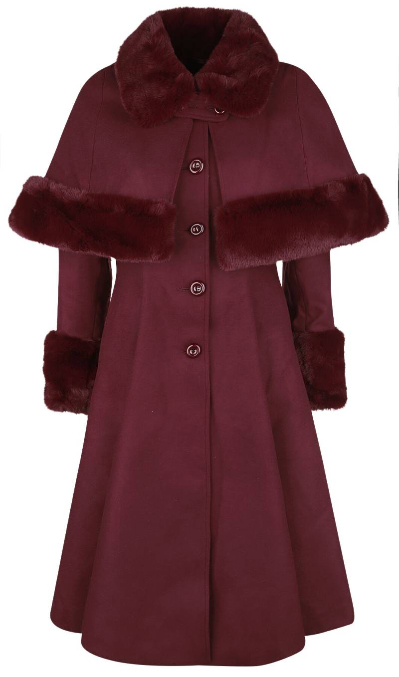 Hell Bunny - Gothic Mantel - Capulet Coat - XS bis 4XL - für Damen - Größe XXL - rot Hell Bunny - Gothic Mantel - Capulet Coat - XS bis 4XL - für Damen - Größe XXL - rot von hell bunny