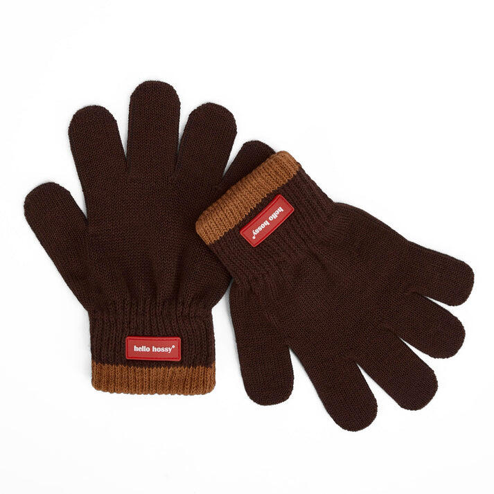hello hossy - Handschuhe - Handy Chocolate braun von hello hossy