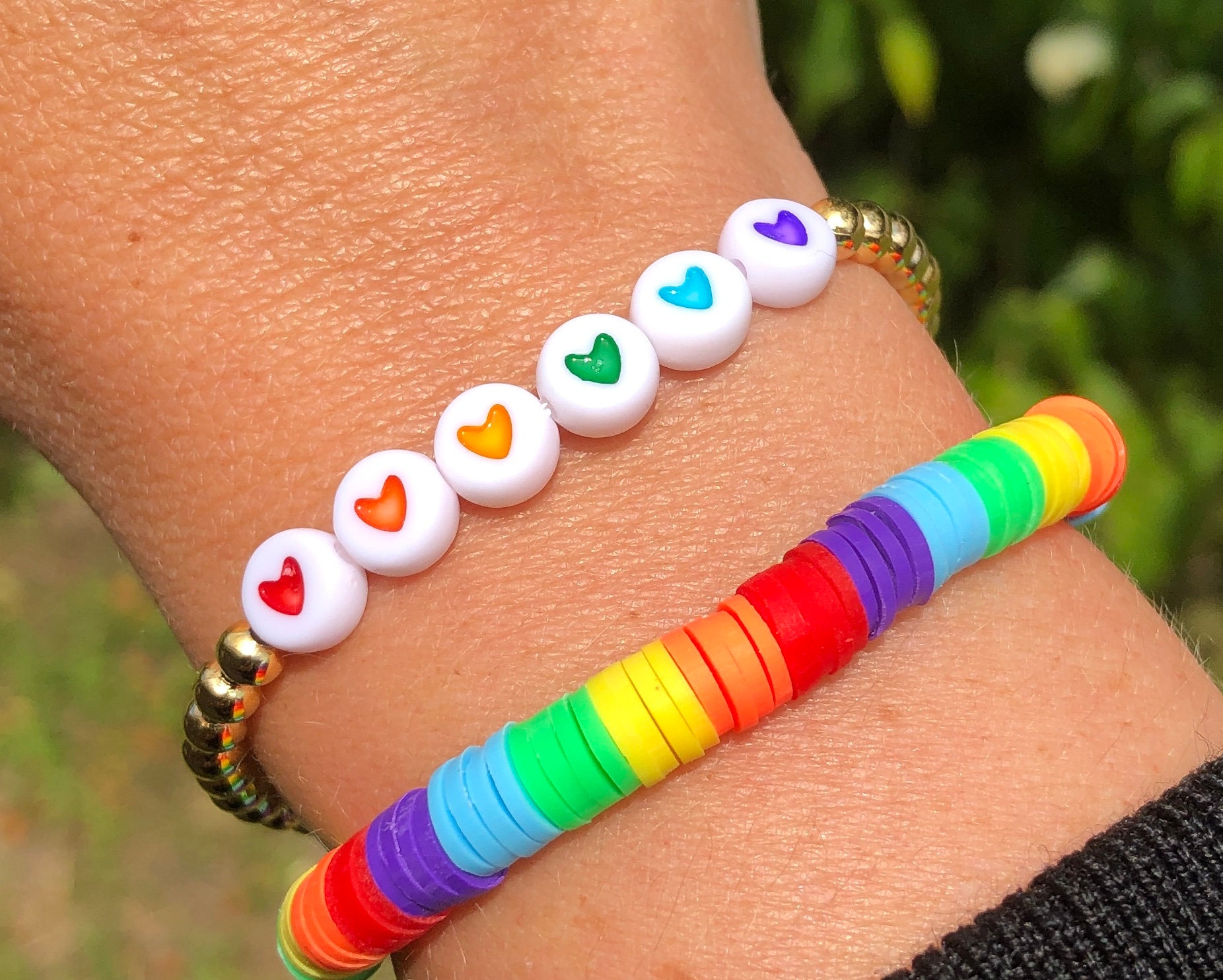 2 Pride Armbänder von helloloverlyCo