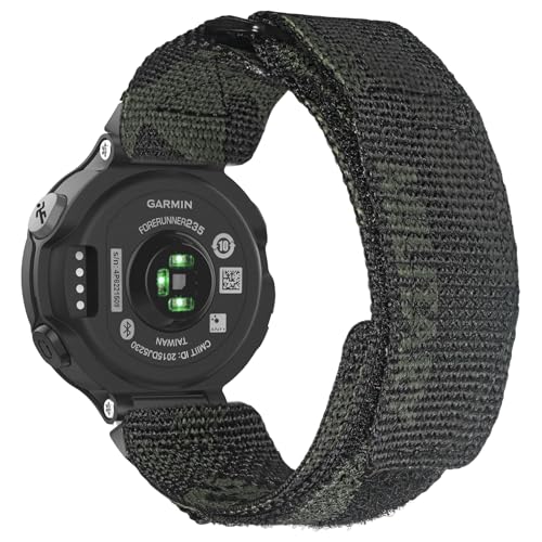 Hemsut Kompatibel mit Garmin 735XT 220 230 235 620 630 735XT 235 Lite Forerunner 235, Robustes Ersatzuhrband Armband fürFrauen Männer von hemsut h