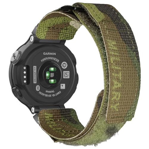Kompatibel mit Garmin 735XT 220 230 235 620 630 735XT 235 Lite Forerunner 235, Robustes Ersatzuhrband Armband fürFrauen Männer von hemsut h