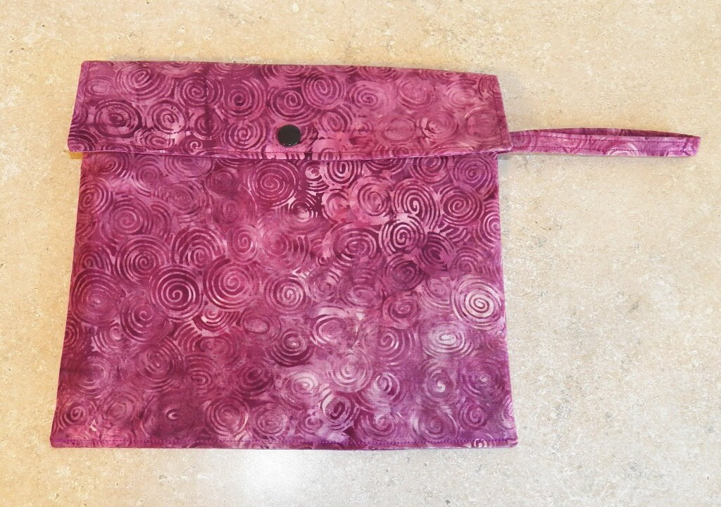 Dual Tasche Wetbag - Lila Wirbel 5004 Dual Tasche Wetbag - Lila Wirbel 5004 von henandchickcloth