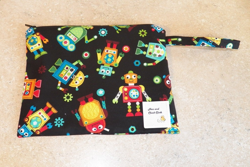 Kleine Wetbag-Roboter - 2004 Kleine Wetbag-Roboter - 2004 von henandchickcloth