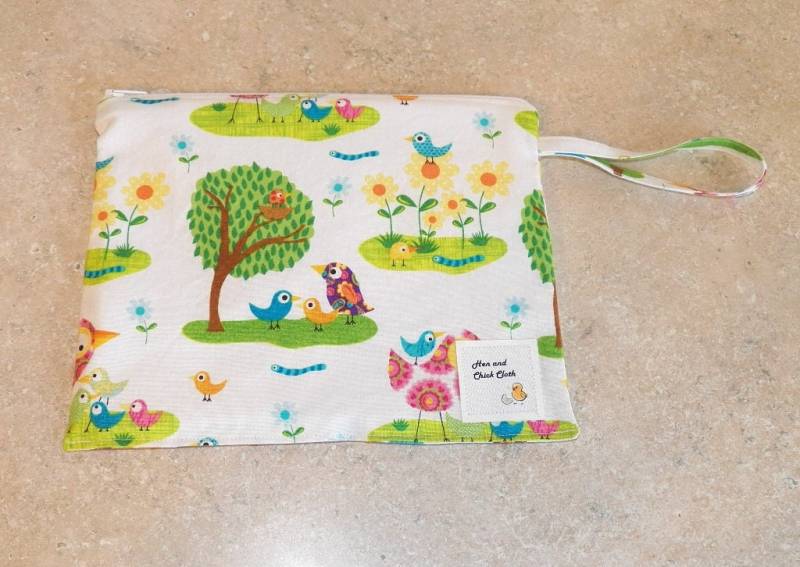 Kleine Wetbag-Vögel-2009 von henandchickcloth