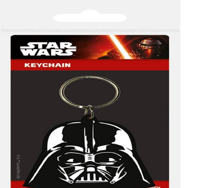 heo Schlüsselanhänger Star Wars Gummi-Schlüsselanhänger Darth Vader 6 cm (1-tlg) von heo