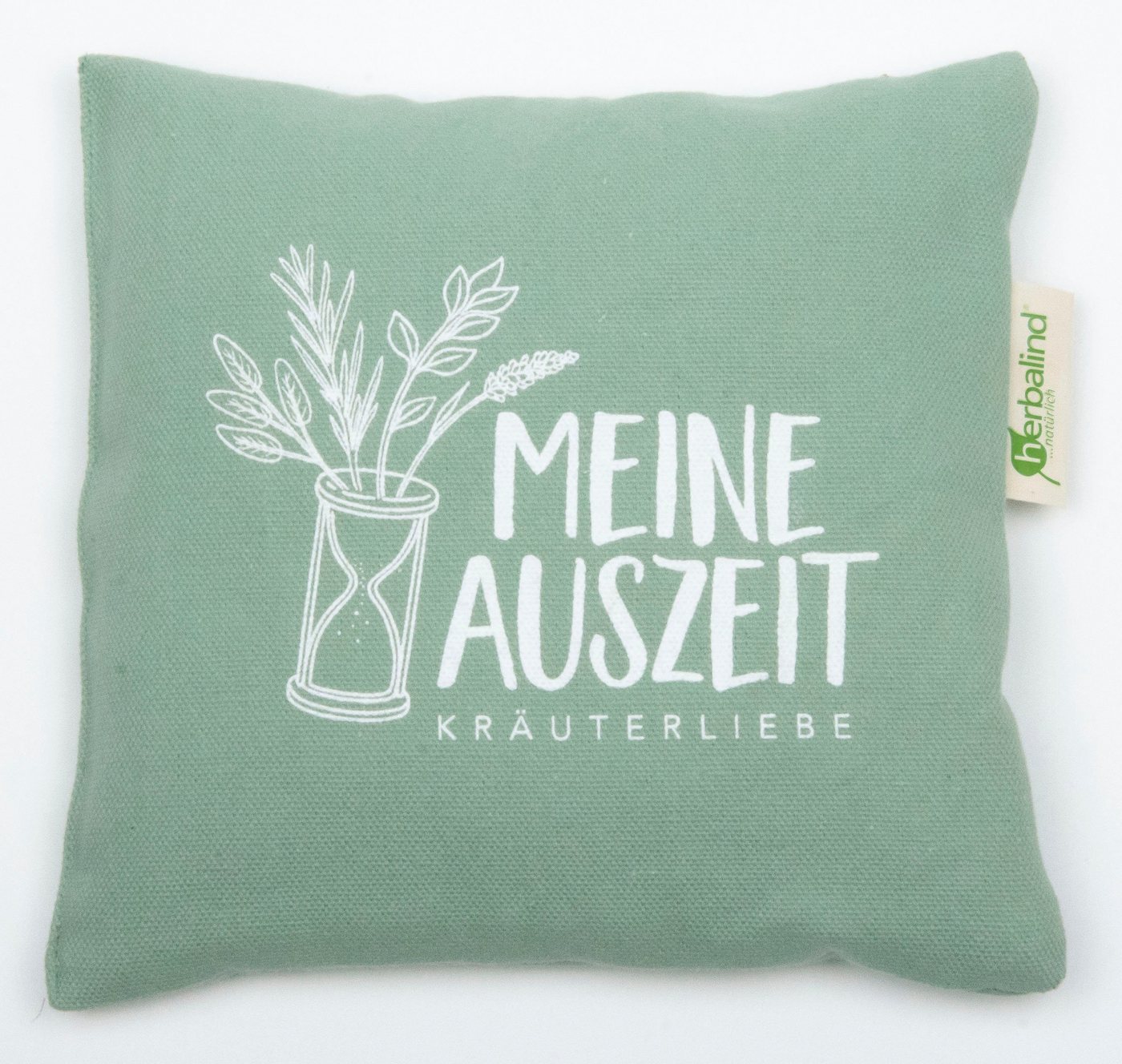 herbalind Kräuterkissen MEINE AUSZEIT Lindgrün, 1-tlg. von herbalind
