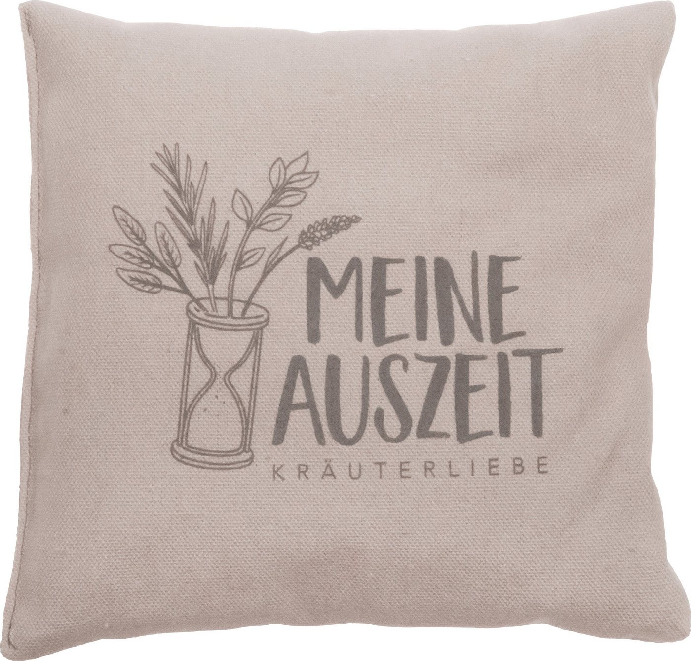 herbalind Stützkissen Kräuterkissen "Auszeit", 1-tlg., Motiv von herbalind