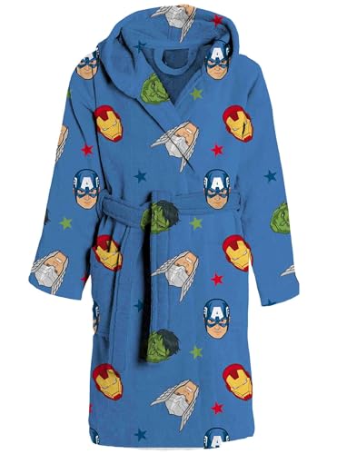 Bademantel aus Frottee für Mädchen, Disney Marvel, Sortiert, 6-7 Jahre von hermet