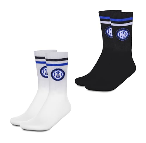 hermet Set Socken Inter Uni - Erwachsene, weiß/schwarz, 39-42 von hermet