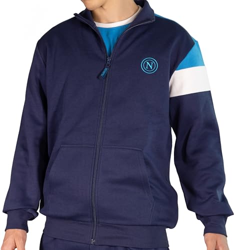 hermet Unisex Parte Sopra Napoli Homewear Bluse, blau, S von hermet