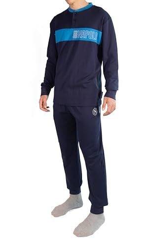 hermet Uni Pigiama Interlock Adulto Pyjamaset, blau, L von hermet