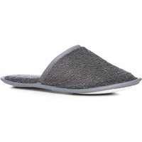 Herrenausstatter Herren Pantoffeln grau Textil von herrenausstatter.de