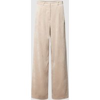 Herzensangelegenheit Cordhose mit angedeuteten Gesäßtaschen in Beige, Größe 38 von herzensangelegenheit