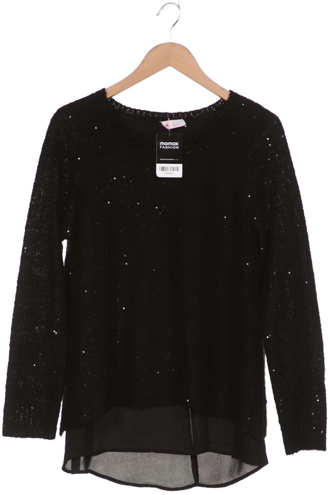 Herzensangelegenheit Damen Pullover, schwarz von herzensangelegenheit