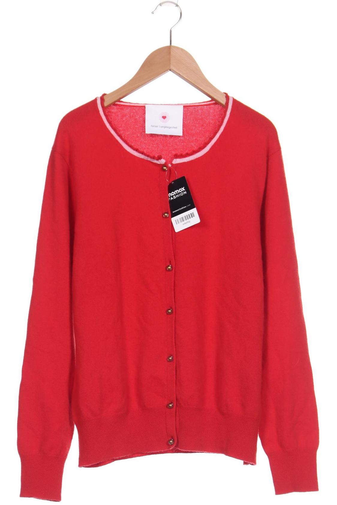 Herzensangelegenheit Damen Strickjacke, rot von herzensangelegenheit