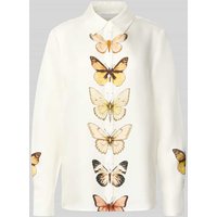 Herzensangelegenheit Hemdbluse mit Knopfleiste in Offwhite, Größe 44 Herzensangelegenheit Hemdbluse mit Knopfleiste in Offwhite, Größe 44 von herzensangelegenheit