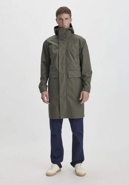 hessnatur Allwetter Parka NATURE SHELL Relaxed aus reiner Bio-Baumwolle von hessnatur