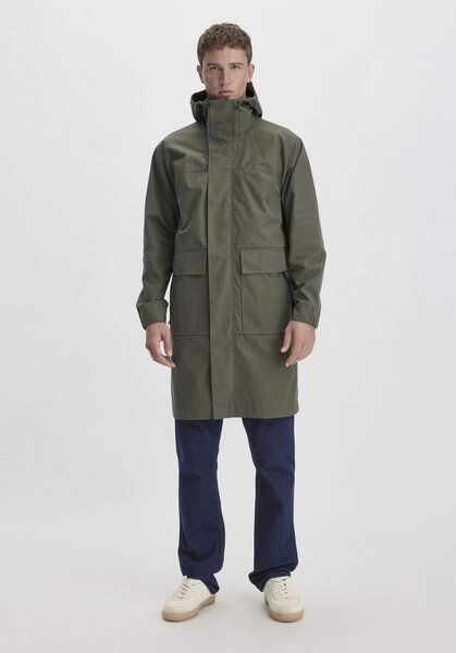 hessnatur Allwetter Parka NATURE SHELL Relaxed aus reiner Bio-Baumwolle von hessnatur