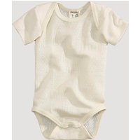 hessnatur Baby Body Slim aus Bio-Merinowolle mit Seide - natur - Größe 74/80 von hessnatur