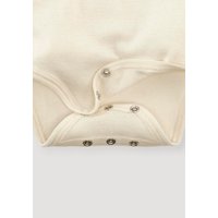 hessnatur Baby Langarmbody Slim aus Bio-Baumwolle mit Merinowolle und Seide - natur - Größe 62/68 von hessnatur