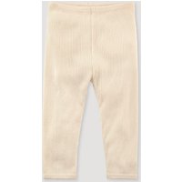 hessnatur Baby Hose Slim aus Bio-Baumwolle mit Schurwolle - natur - Größe 98/104 von hessnatur