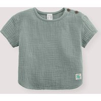 hessnatur Baby Musselin Shirt Regular aus Bio-Baumwolle - grün - Größe 74/80 hessnatur Baby Musselin Shirt Regular aus Bio-Baumwolle - grün - Größe 74/80 von hessnatur